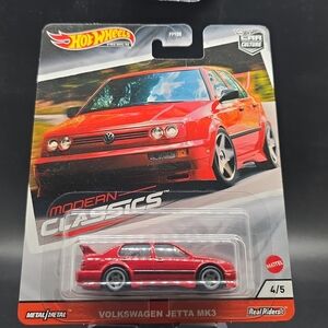 Red Volkswagen Jetta MK3